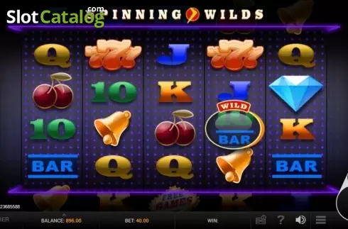 Скрин4. Spinning Wilds слот