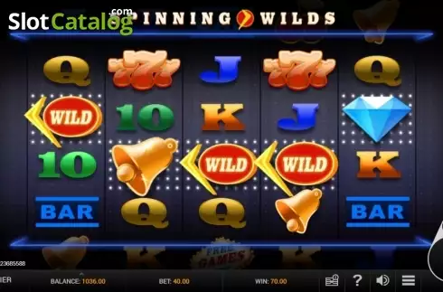 Скрин5. Spinning Wilds слот