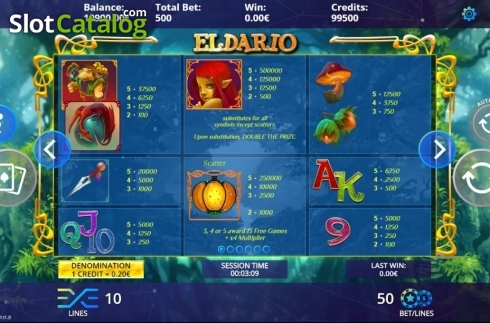 Скрин4. Eldario слот