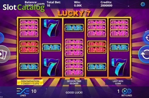 Скрин2. Lucky 7 (DLV) слот