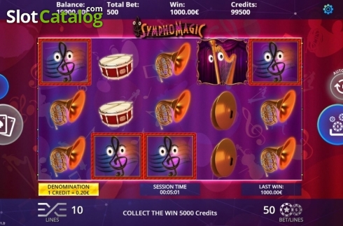 Скрин3. Symphomagic слот