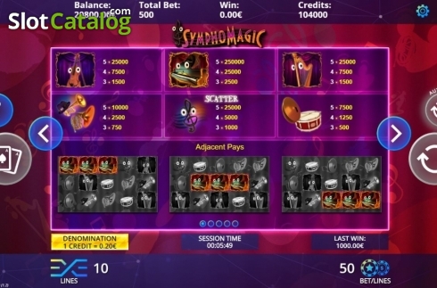 Скрин4. Symphomagic слот