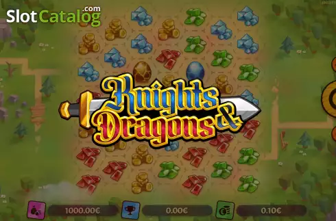 Скрин2. Knights & Dragons слот