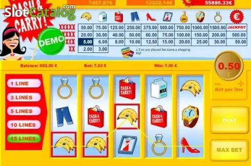 Скрин5. Cash & Carry слот
