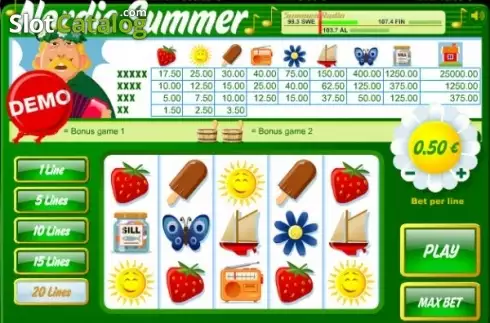 Скрин3. Nordic Summer слот