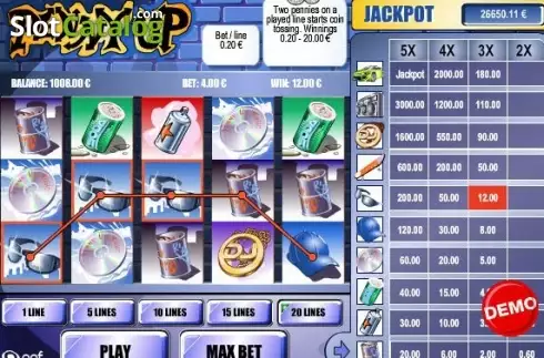 Скрин2. Penny Up слот