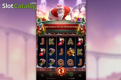 Скрин2. Santa’s Gift Rush слот
