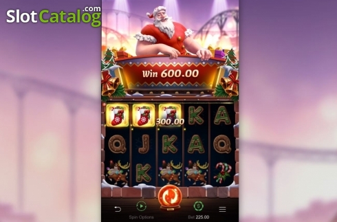 Скрин3. Santa’s Gift Rush слот