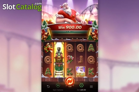 Скрин5. Santa’s Gift Rush слот