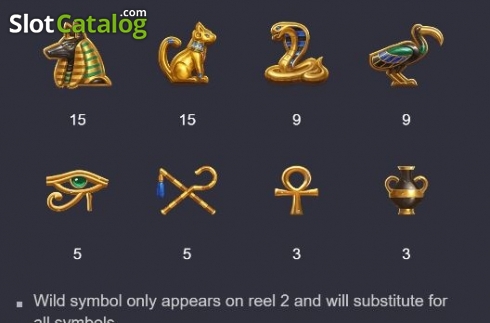 Скрин8. Symbols of Egypt слот
