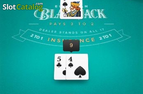 Скрин4. European Blackjack (PG Soft) слот