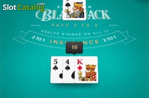Скрин5. European Blackjack (PG Soft) слот