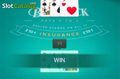 Скрин6. European Blackjack (PG Soft) слот