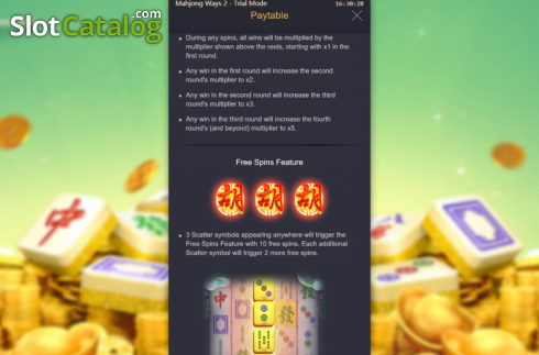 Скрин9. Mahjong Ways 2 слот