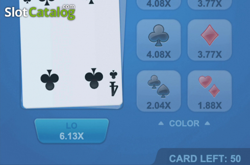 Скрин4. Cards Hi Lo (PG Soft) слот