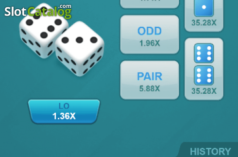 Скрин3. Dice Hi Lo (PG Soft) слот
