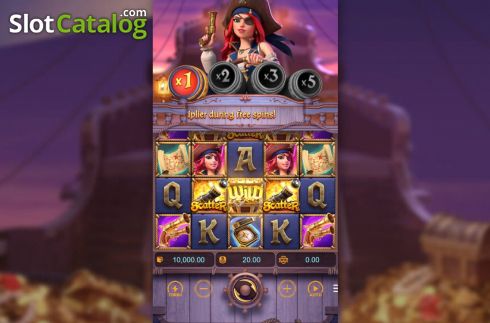 Скрин3. Queen of Bounty слот