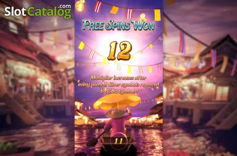 Скрин9. Thai River Wonders слот