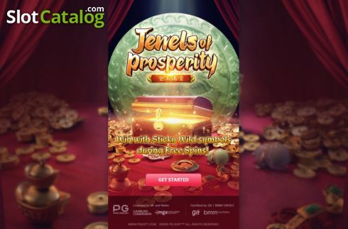 Скрин2. Jewels Of Prosperity слот