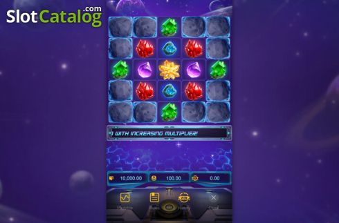 Скрин2. Galactic Gems слот