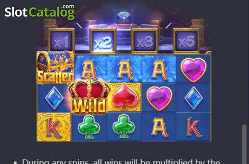 Скрин7. Majestic Treasures слот
