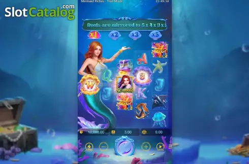 Скрин3. Mermaid Riches слот