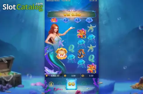 Скрин5. Mermaid Riches слот