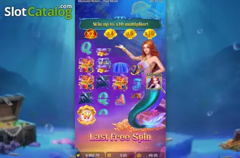 Скрин9. Mermaid Riches слот