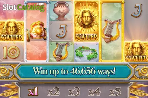Скрин2. Rise of the Sun God слот
