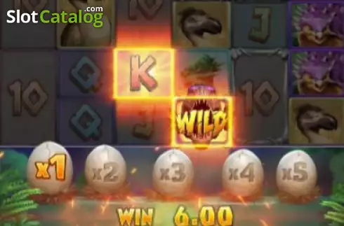 Скрин4. Jurassic Kingdom слот