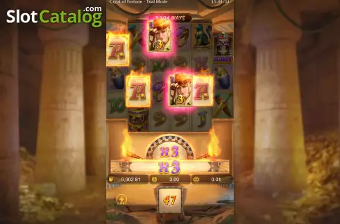 Скрин5. Raider Jane's Crypt of Fortune слот