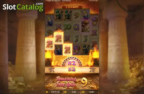 Скрин8. Raider Jane's Crypt of Fortune слот