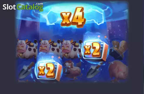 Скрин5. Farm Invaders слот