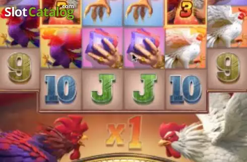 Скрин3. Rooster Rumble слот