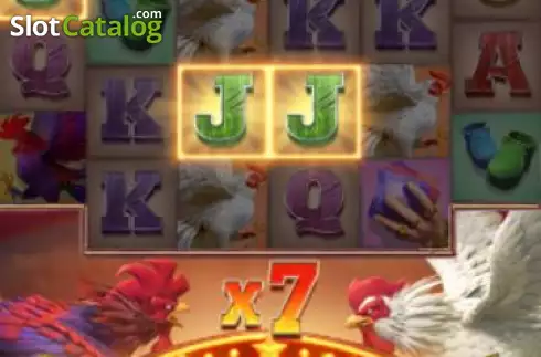 Скрин6. Rooster Rumble слот