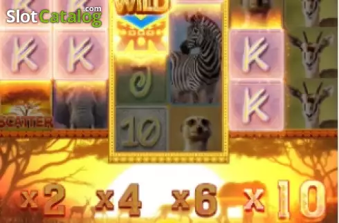 Скрин8. Safari Wilds слот