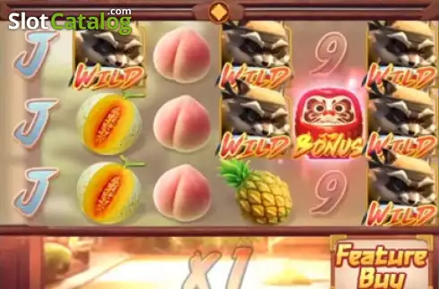 Скрин2. Ninja Raccoon Frenzy слот