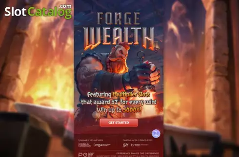 Скрин2. Forge of Wealth слот