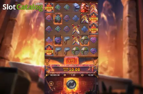 Скрин8. Forge of Wealth слот