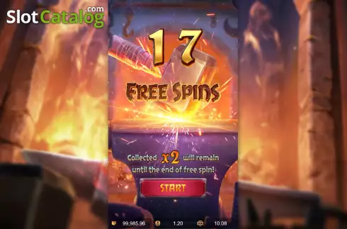 Скрин9. Forge of Wealth слот