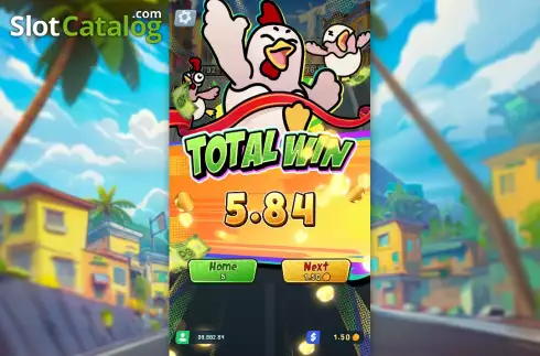 Скрин9. Chicky Run слот