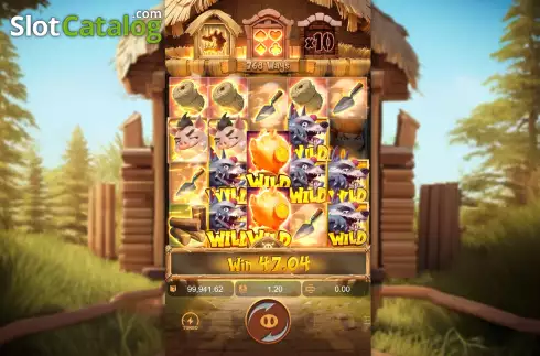 Скрин6. Three Crazy Piggies слот