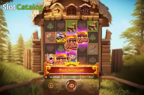 Скрин7. Three Crazy Piggies слот