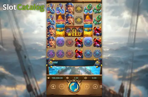 Скрин2. Kraken Gold Rush слот