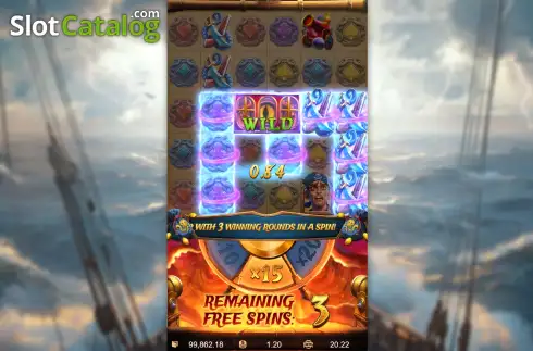 Скрин3. Kraken Gold Rush слот