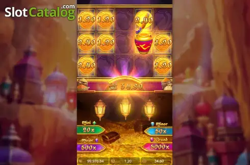 Скрин3. Alibaba's Cave of Fortune слот