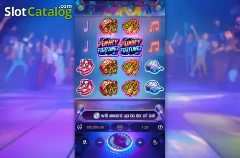 Скрин2. Funky Fortunez слот