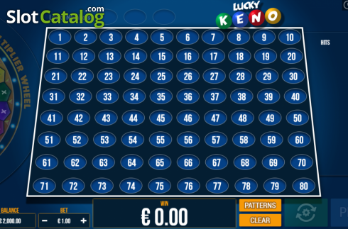 Скрин2. Lucky Keno слот