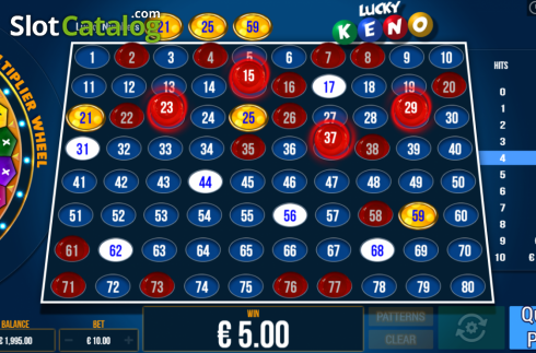 Скрин5. Lucky Keno слот