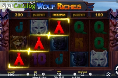 Скрин4. Wolf Riches слот